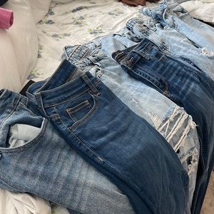 SIZE 6 ASSORTED JEANS